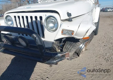 1998 Jeep Wrangler Sahara из США, поврежденный, VIN 1J4FY49S2WP802400